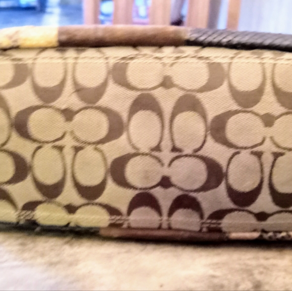 Authentic Coach patchwork shoulder bag - Picture 4 of 7